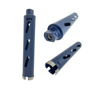 Paquete de 2 brocas de núcleo de diamante seco de 2-3/4" taladro hormigón asfalto piedra ladrillo bloques - Imagen 1 de 12