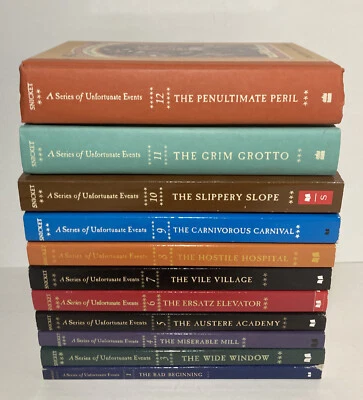 A Series of Unfortunate Events Missing 2 HC/Paperback Lemony Snicket Book Lot - Image 1 of 4
