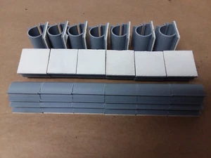 WIRE CLIP ABL-1/2 GRAY(LOT OF 100PCS) - Picture 1 of 1