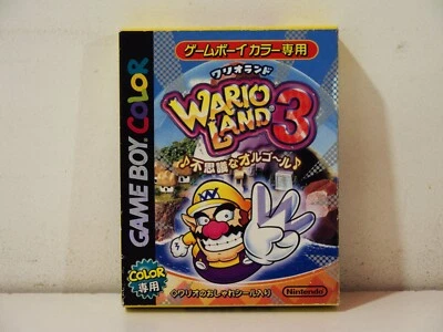 Wario Land 3 Nintendo Game Boy Color GBC NTSC Japan - Photo 1/4