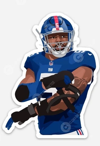 Kayvon Thibodeaux MAGNET - New York Giants NFL Rookie #5 Cover
