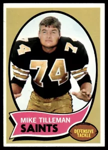 1970 Topps Mike Tilleman New Orleans Saints #22 - Picture 1 of 2