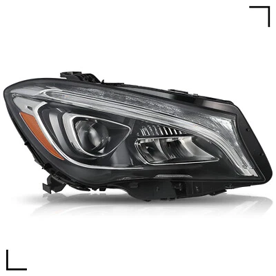 Headlight CLA250 LED Headlamp Passenger RH For 2017-19 Mercedes-Benz CLA-Class - Image 1 of 4