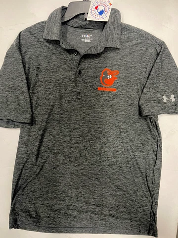 Baltimore Orioles Men’s Large UNDER ARMOUR golf polo shirt BRAND NEW Cover