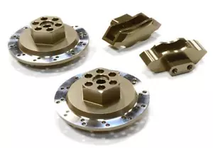 Realistic Alloy Machined Rear Brake Hex Hub Set for HPI 1/10 Scale E10 On-Road - Picture 1 of 1