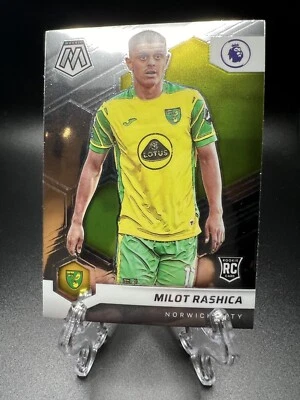 2021-22 Panini Mosaic Premier League - #98 Milot Rashica RC - Image 1 of 2