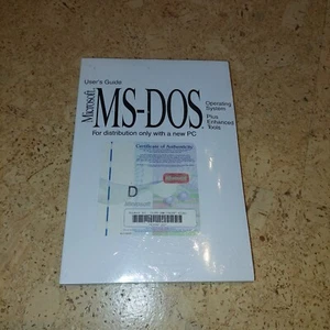 MS DOS 6.22 Software Original Sealed - Photo 1/2