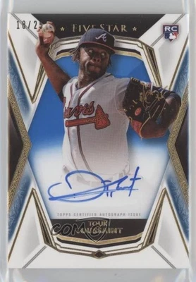 2019 Topps Five Star Auto Blue /25 Touki Toussaint #FSA-TT Rookie Auto RC - Image 1 of 2