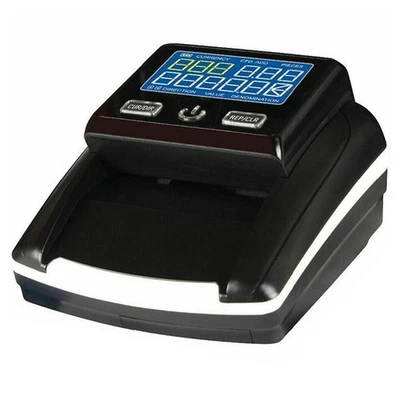 RILEVATORE BANCONOTE FALSE MONEY DETECTOR NEGOZIO VERIFICA RILEVA SOLDI - Immagine 1 di 2