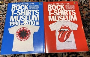 Seltenes Rock T-Shirt Museum 2 Bücher Set Buch Band T-Featured - Bild 1 von 1