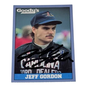 Jeff Gordon autographed card - Picture 1 of 1