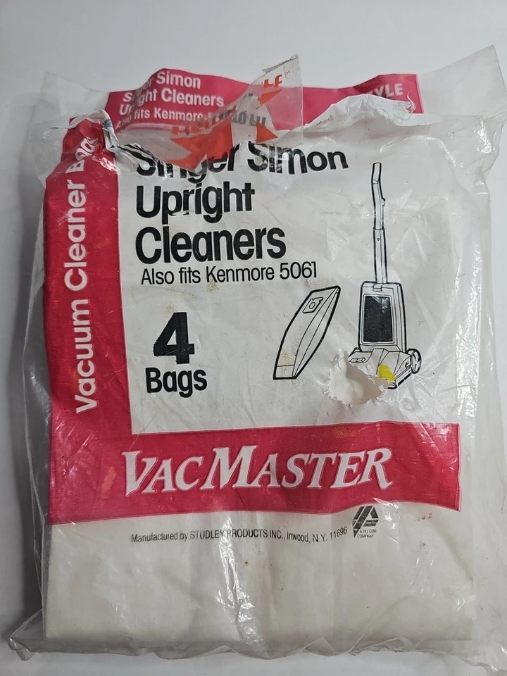 Bolsa de aspiradora vertical PARA Kenmore 5061 4 bolsas estilo de repuesto 116 Foto 1 de 4