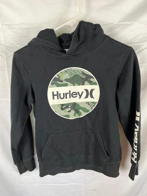 Sudadera con Capucha Hurley Niños Mediana Negra Camuflaje Camuflaje Sudadera con Capucha I Love God Foto 1 de 4