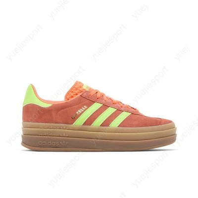 adidas Wmns Gazelle Bold Solar Orange Green H06126 - Image 1 of 4