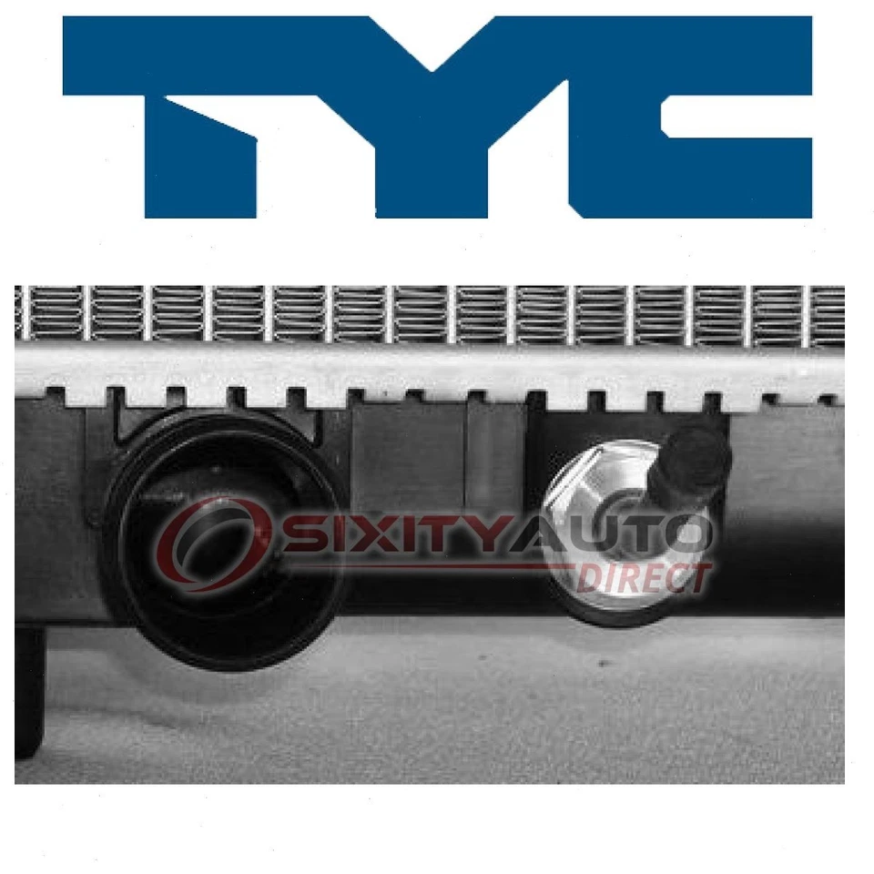 TYC Radiator for 2001-2005 Mitsubishi Eclipse 3.0L V6 Cooler Cooling zw Foto 1 de 4