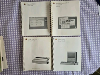 Apple / Macintosh Lote De 6 Guías De Usuario De Colección y Guías Del Propietario Foto 1 de 4