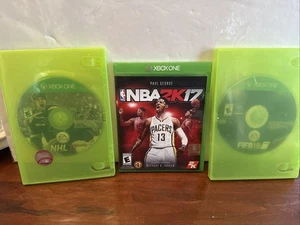 Xbox One - Paquete de 3 juegos - NBA 2K17 - NHL 17 - FIFA 18 - Imagen 1 de 4
