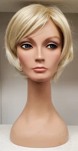 Peluca sintética Becky 1025 René de París color rubio cremoso nueva con etiquetas exhibición - Imagen 1 de 7