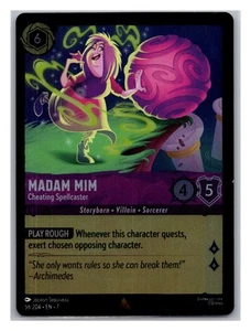 Madam Mim #56/204 Archazia's Island Disney_lorcana C/F - Picture 1 of 2