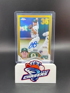 2023 Topps Chrome - Jonah Bride Gold Auto /50 - Picture 1 of 2