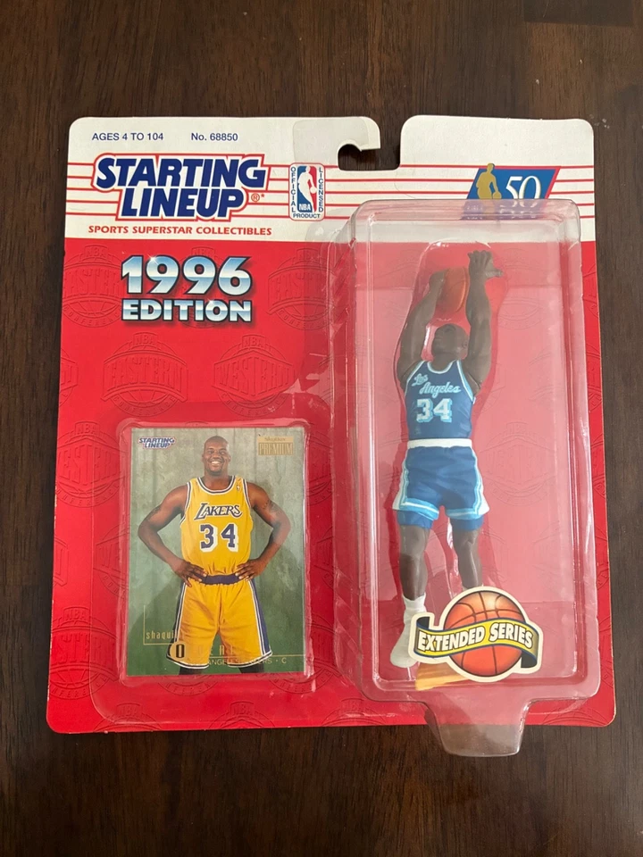 Starting Lineup 1996 NBA Basketball Extended Shaquille O Neal Los Angeles Lakers