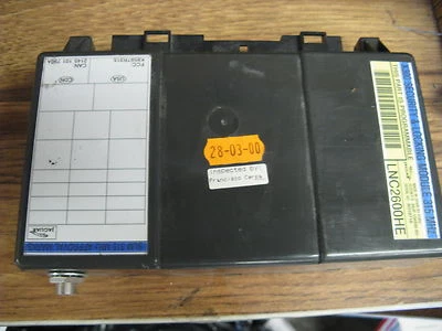 Jaguar XJ8 VP 1998 1999 2000 2001 2002 2003 MÓDULO DE BLOQUEO DE SEGURIDAD LNC2600HE Foto 1 de 2