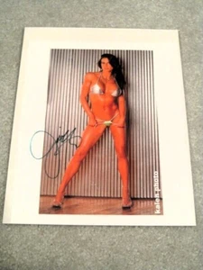 WWE JACKIE HAAS AUTOGRAPH 8 X 10 WITH BIG SLAM PROMOTIONS COA**SEXY BIKINI**** - Picture 1 of 2