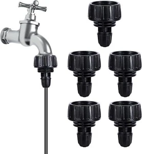3/4'' to1/4'' Irrigation Hose Adapter, Drip Line to Faucet 3/4"Faucet Adapter to - Picture 1 of 7