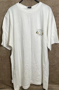 Family First Milano Gala T-Shirt Off White Short Sleeve Crew Neck Size 3X - Picture 1 of 15