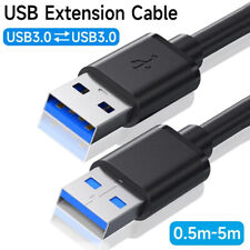 USB to USB 3.0 Cable Durable Male to Male Cord For PC/Hard Drive/Camera 2M 3M 5M