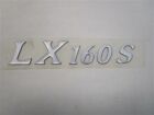 MARQUIS YACHTS LX 160S RAISED DECAL 9 7/16" X 2 1/2" SILVER MARINE BOAT