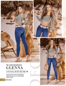 Glenna 100% Authentic Colombian Push Up Jeans - Bild 1 von 7