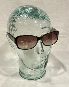 COACH NEW YORK “PEONY” S471 Dark Brown Tortoise Sunglasses Frame 59-16-125 - Picture 1 of 17