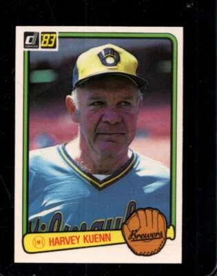1983 DONRUSS #608 HARVEY KUENN NMMT BREWERS MG *X108315 - Image 1 of 2