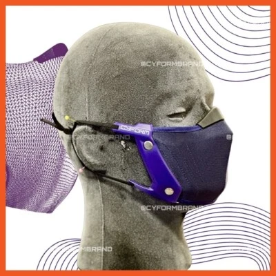 CYFORM CFX02 Colour Facemask – Handmade, 3D Print, Stylish & Breathable - Image 1 of 4