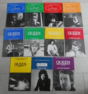 11 Issues Official International Queen Fan Club Magazine 1979-1982 - Picture 1 of 24