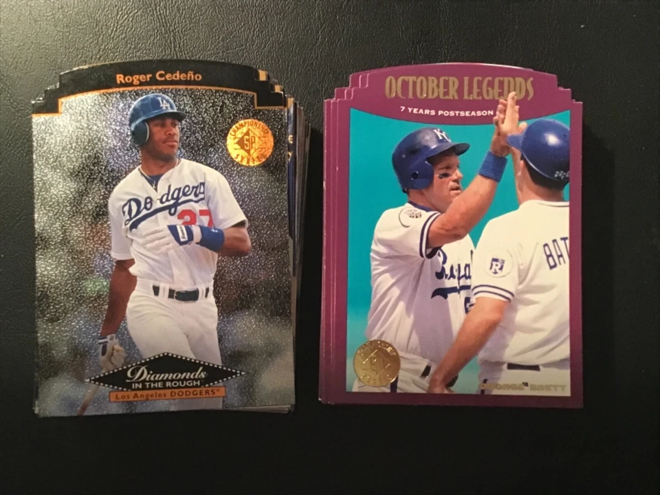 1995 SP CHAMPIONSHIP SERIES DIE-CUT Parallel Insert You Choose ONE Card 1-200 - Image 1 of 1