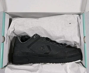 Converse x Patta Men's Size 13 Weapon Ox Low Black Grey A09783C Brand New In Box - Picture 1 of 5