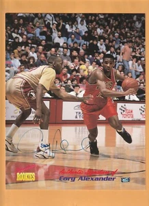Cory Alexander Virginia Cavaliers AUTO 8x10 Signature Rookies Photo B4 - Picture 1 of 2