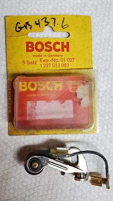 Bosch 1237013082 Juego de puntos de contacto 1967-73 Porsche 73-75 BMW 72-75 Alfa Romeo Foto 1 de 3