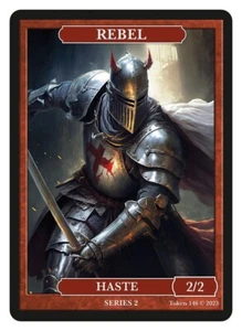 Rebel Givememana Tokens Series 2 Magic the Gathering MTG - Picture 1 of 2