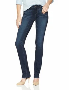 Paige Denim Damen blau Lottie Skyline Stretch Mid Rise gerades Bein Jeans 23 - Bild 1 von 3