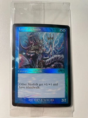 MTG P30H 2/5 Lord of Atlantis (Retro Frame) - 30th Anniversary Promos NM EN FOIL - Image 1 of 2