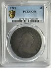 1799 Draped Bust Dollar Pcgs G06 Interesting Variety! 47861027