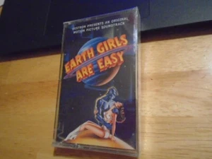SEALED RARE OOP Earth Girls Are Easy CASSETTE TAPE soundtrack Depeche Mode 1989 - Picture 1 of 2