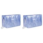 Set of 2 Woman Bags Washing Swimming Clothes for Storage Purse
