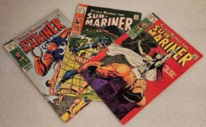 Prince Namor, The Sub-Mariner Marvel Comics - Lot of 3 -- #9, 10, 12 - Picture 1 of 6