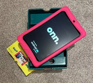 Android Kids Tablet 8" Onn 100044018P Gen3 2Gb RAM 32Gb Różowy rękaw Nowy Open Box - Zdjęcie 1 z 8