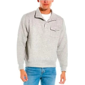 Sovereign Code Men's Columbia Diamond Quilted Pullover Cozy Gray SVRN Code - L - Picture 1 of 9