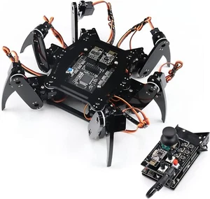 Robot Hexapod Kompatibel Mit Arduino App IPHONE Android Spinne Ferngesteuert - Bild 1 von 7